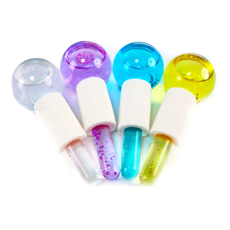 

hot sale face beauty equipment facial ice ball roller massager magic glass cooling ice globes, Red pomegranate,blue,,orange,mint,lavender
