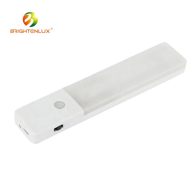 Indoor Safety Comfortable Under Cabinet Lighting  Magnetic USB Rechargeable led sensor night light for indoor Decoration