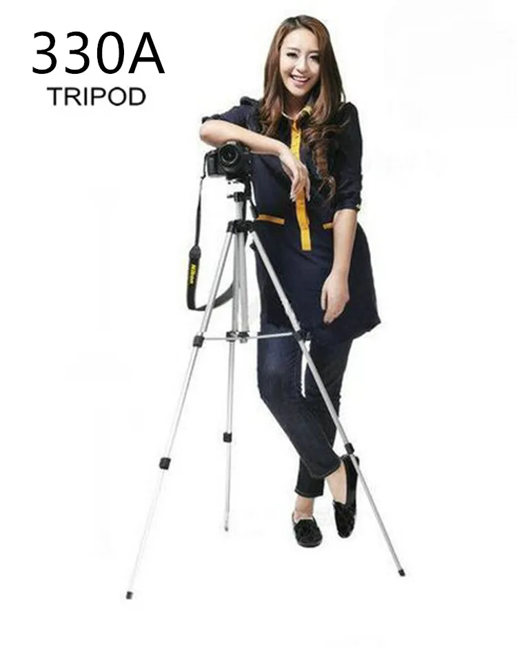 

Multifunction 330A tripod flexible telescopic camera mobile phone selfie tripod stand