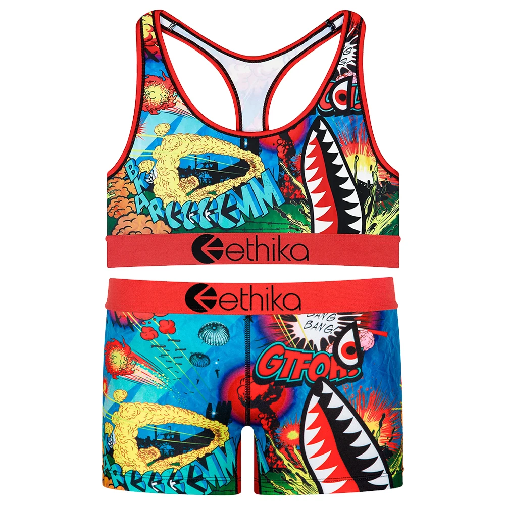

Canton Hint 2021 new OEM ethika women set underwear 2 plus size piece clothing