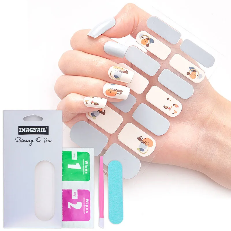 

Hot selling Custom Nail Wraps nail art decoration sticker Wholesale, Pic