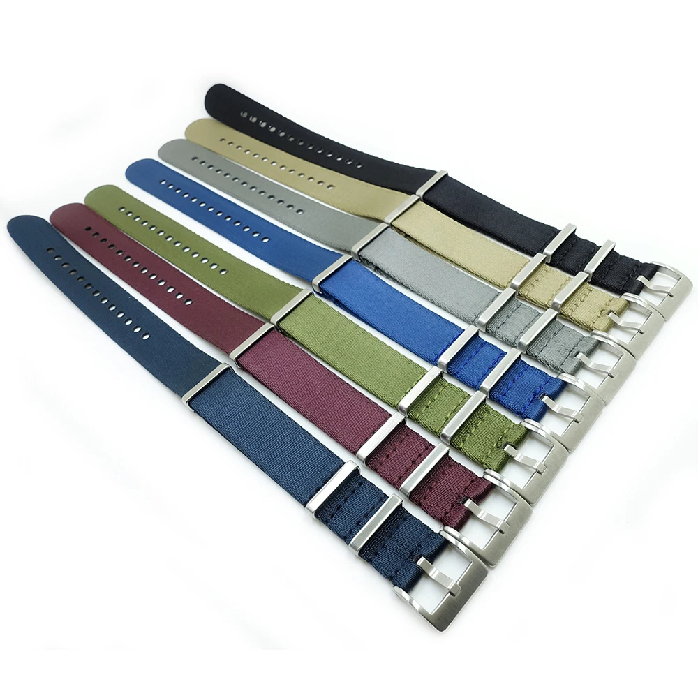 

18mm 20mm 22mm 24mm Nato Style Camouflage Nylon Watch Strap Wholesale, Customized