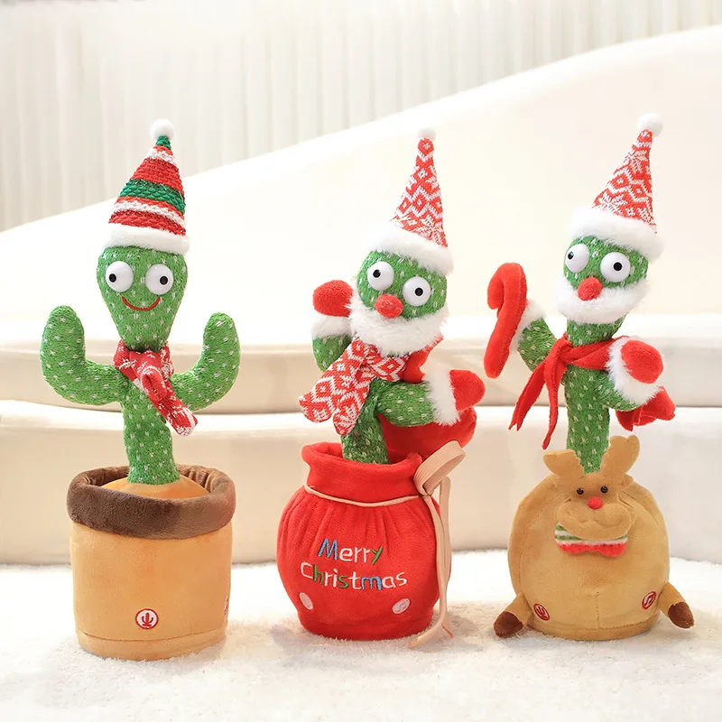 

Christmas Dancing Cactus Talking Toy