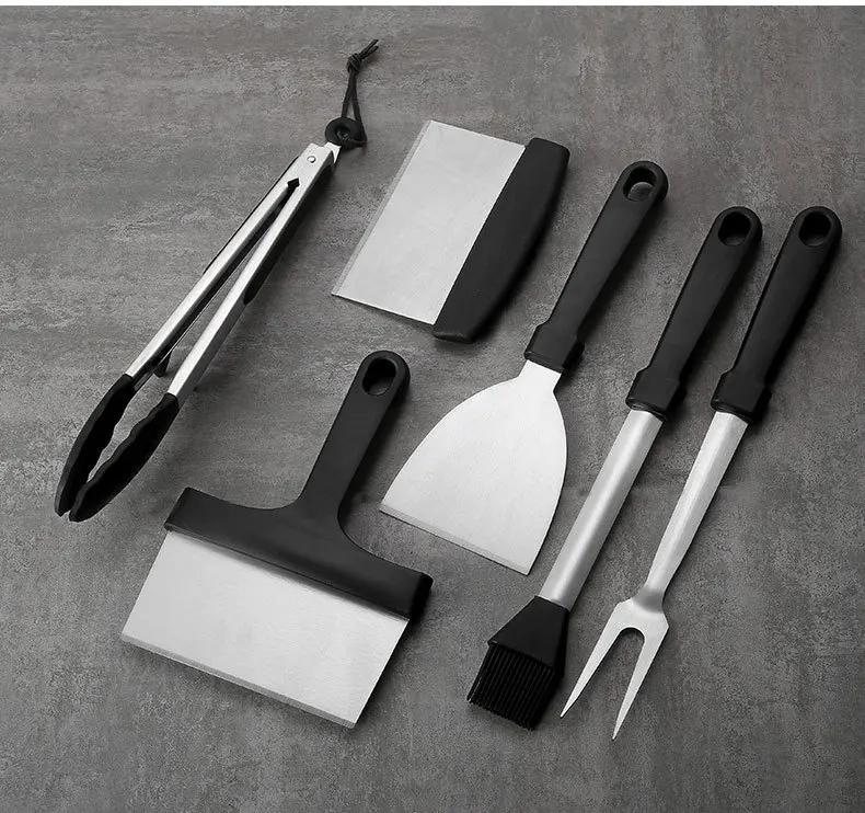 

Outdoor BBQ GRILL 11pcs Stainless Steel BBQ Acessorioes Set Portable BBQ Tool Set