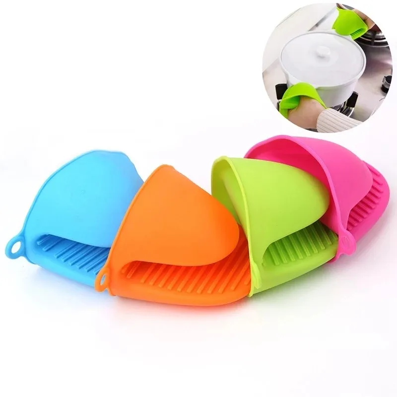 

Amazon Hot Selling Newest Silicone Heat Resistant Gloves Silicone Oven Mitt, Multi color oven mitt