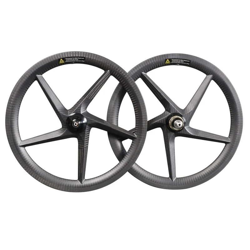 

Carbon Wheel Fnhon Gust 3sixty 5spokes Five-spoke Wheelset Folding Bike 3 speed Wheelset 16 349 Rim Novatec Hub 74/112mm