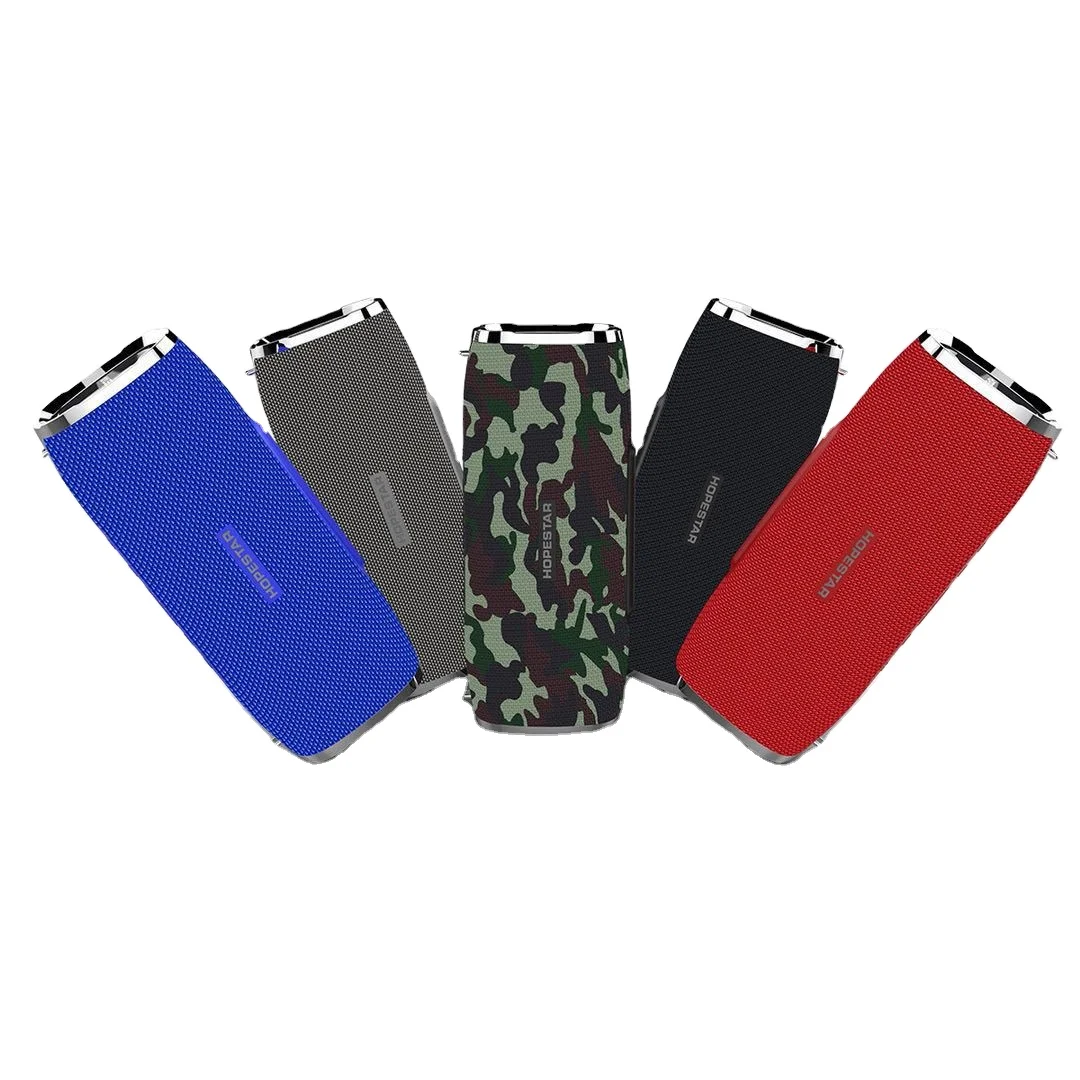 

HOPESTAR A6 speaker Outdoor portable wireless waterproof audio serial 1+1 with strap high-power