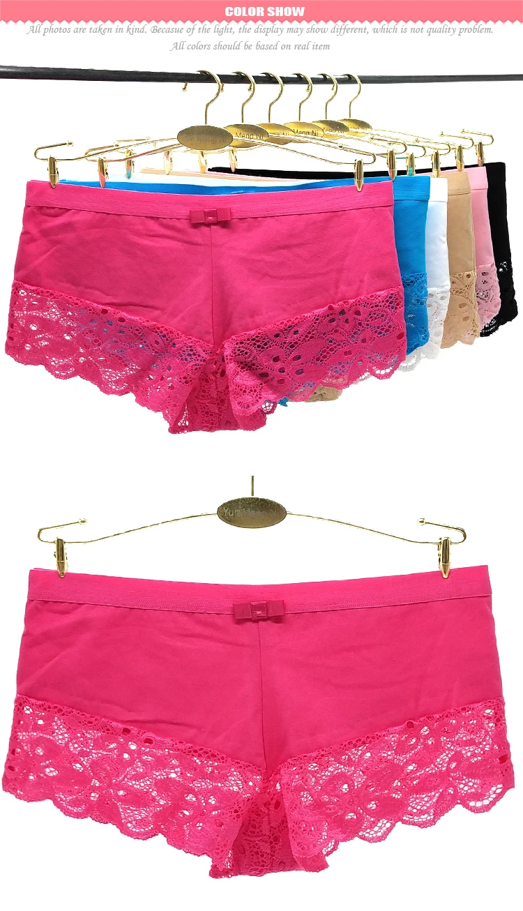 Yun Meng Ni New Design Sexy Lace Crotch Sexy Women Panties Underwear