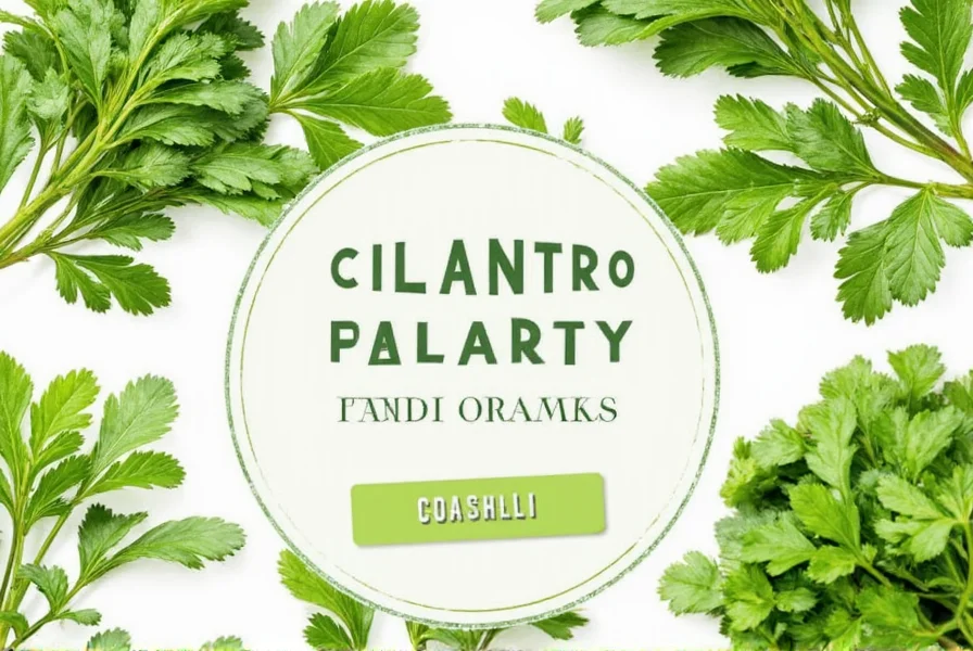 Bowl filled with fresh cilantro