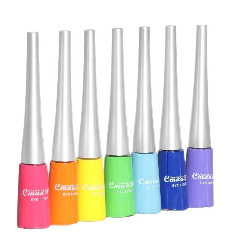 

17 Color Matte Colorful Quick-Drying Smooth Glue Eye liner Pencil Waterproof Sweat-Proof No Smudging Long Last Liquid Eyeliner