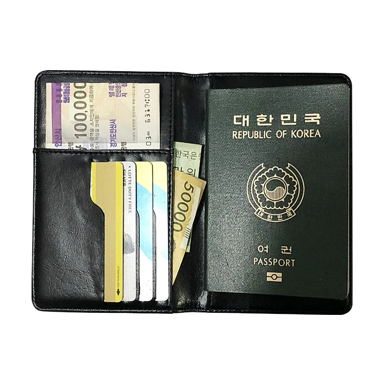 passport leather holder