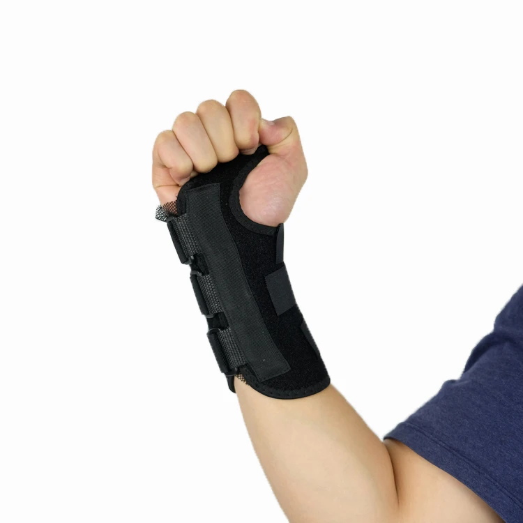

Black night wrist carpal tunnel sleep support arthritis hand brace with wrist splint palm