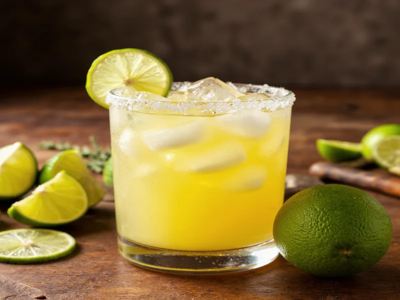 homemade margaritas