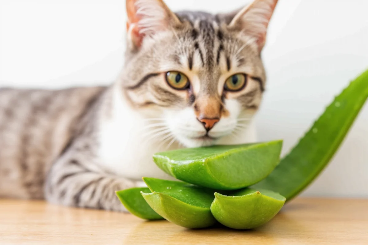 is aloe vera plant safe for cats