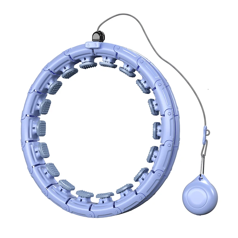 

Family Fitness Detachable Exercise body thin fat Smart hula hoops Digital Fitness hula hoops 24 Knots hula hoops Kids With Water, Pink, blue, mint green, yellow