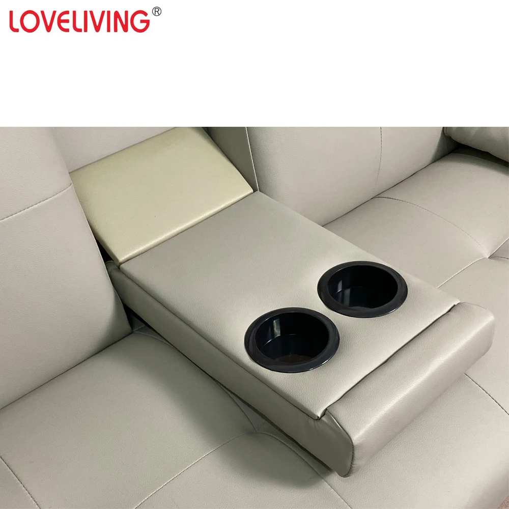 Cup Holders Foldable Futon Sofa Bed With Metal Frame And Wooden Frame