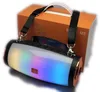 New M5 private bluetooth speaker LED colorful lights strap outdoor portable square dance card speaker subwoofer