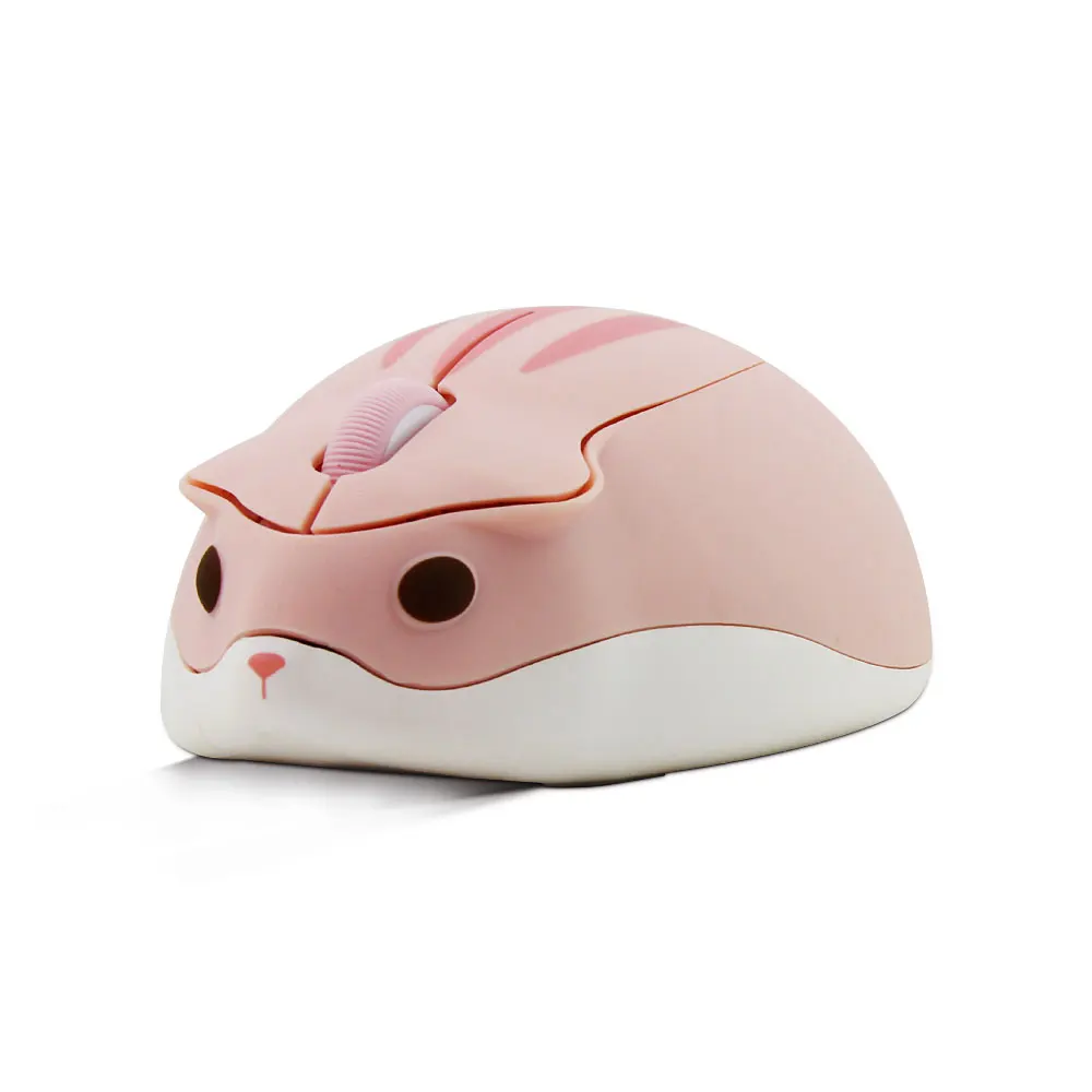 

Top Quality Newest Computer Optical Cute Hamster Shape Mini Lovely Animal Shape Wireless Mouse