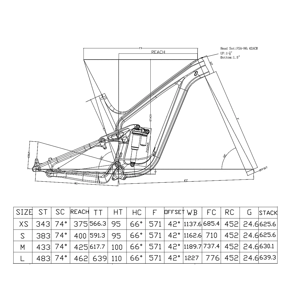 27.5er Enduro Frame Carbon Full Suspension Mountain Bike Enduro Frame ...