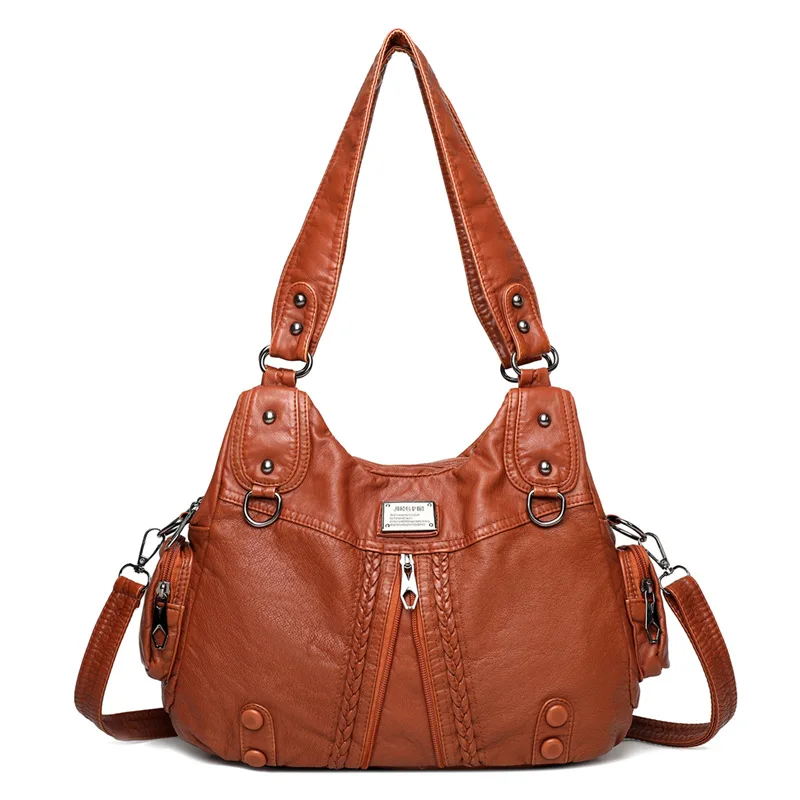 

Laimi manufactory direct custom tote bag hot sale pu leather handbag for women shoulder hand bags