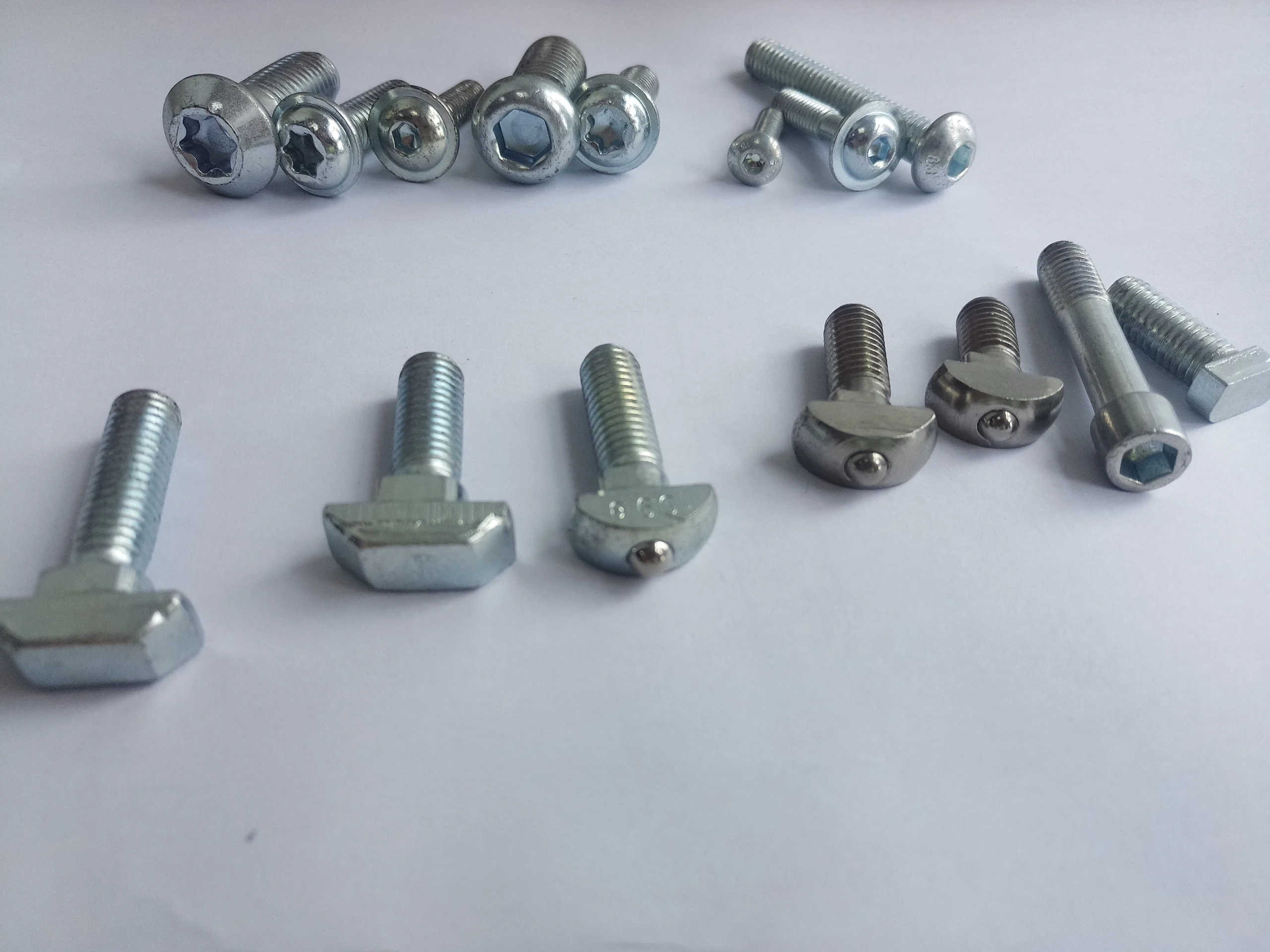 
industrial metric T head bolt M8x20 M8x25 for aluminum profile(1D07.A4) 