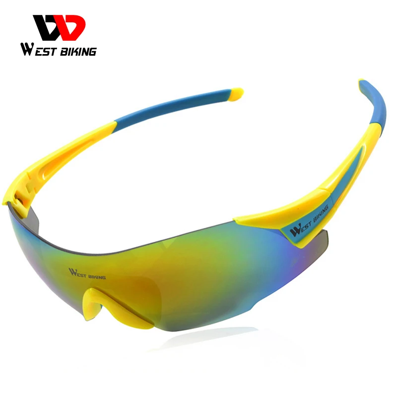 

WEST BIKING Windproof UV 400 Bicycle Glasses Sports Eyewear Goggle Glasses Sunglasses Road MTB Bike Sports Sun Cycling Glasses