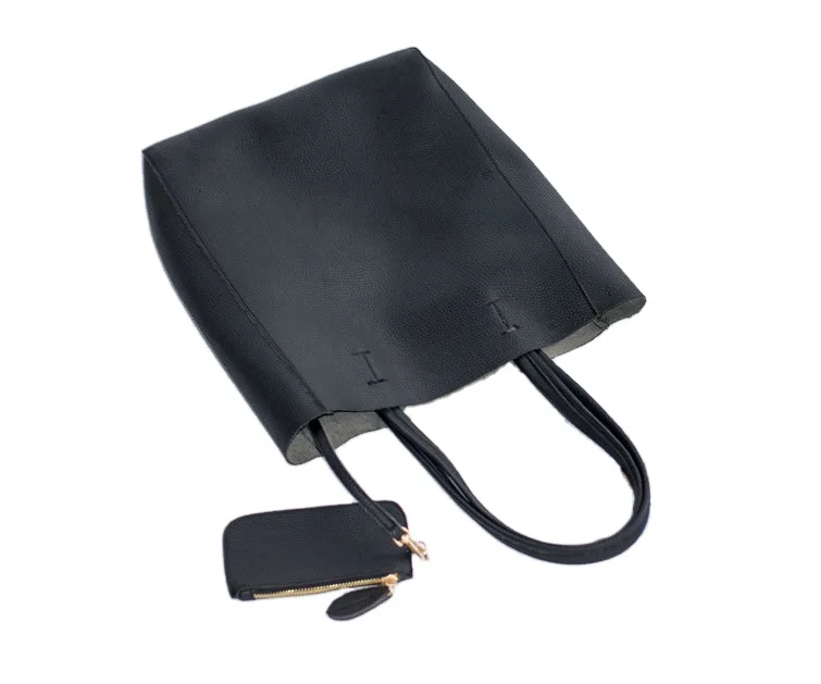 

Waterproof single shoulder bag PU practical elegant woman large volume handbags