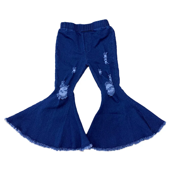 

Factory Oem Kids Clothing Pants Distressed Jeans, Black,pink,blue