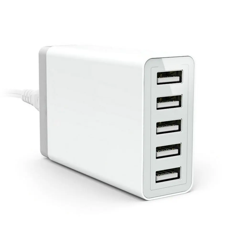 

40W 5 port HUB charger High Speed Desktop USB Charger Multiple USB Charger charging station