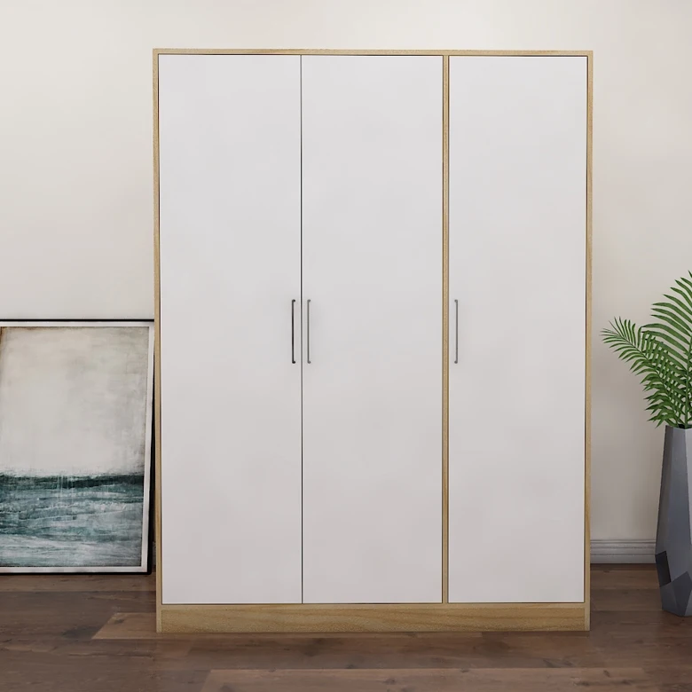 Venta al por mayor closet de madera modernos blanco-Compre online los