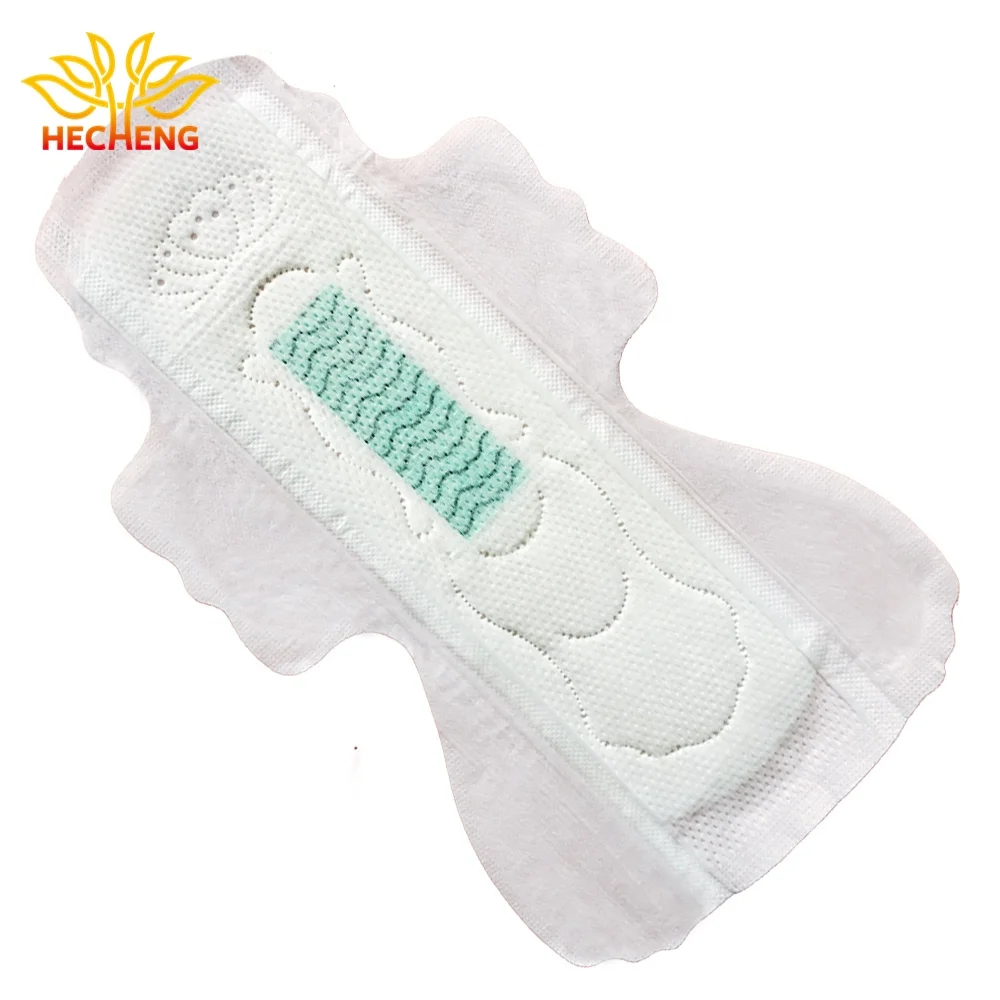 

High Quality Disposable Anti-bacteria Organic Bamboo Cotton Natural Materials Women Sanitary Napkin /Female Napkin Pads