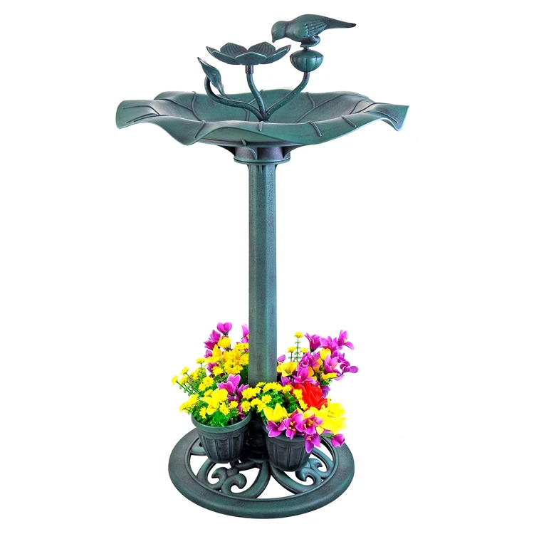 

Factory Manufacture Various Garden Decoration Mutifunctional Bird Bath, Custom