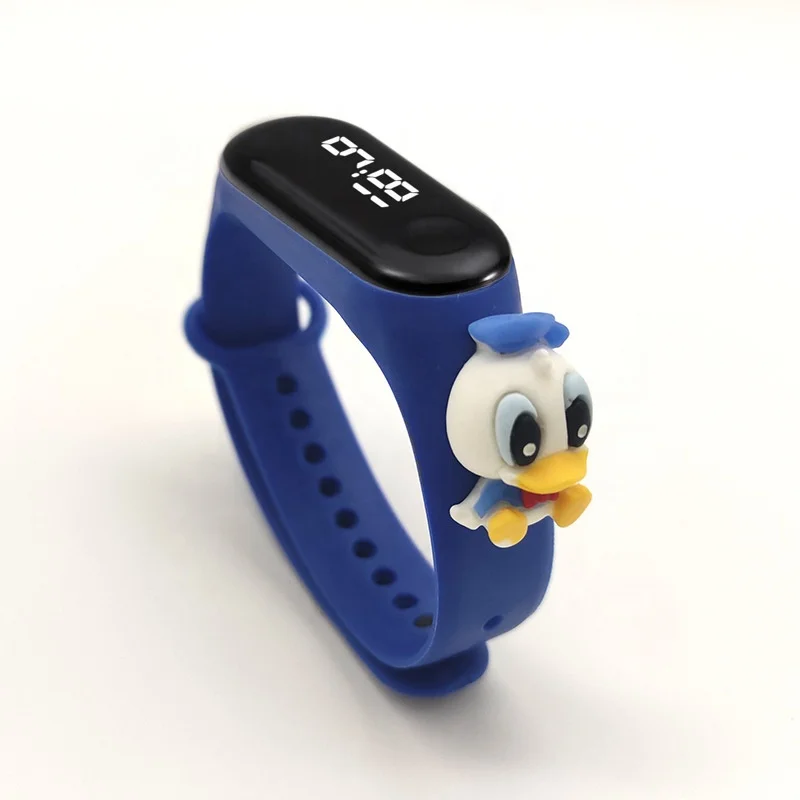 

Touch Screen Waterproof M3 Bracelet Led Watch Cute Cartoon Doll Animal Head Children Digital Kid Watch