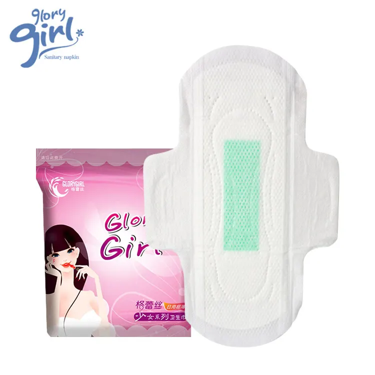 

Anion Ladies Sanitary Pads Wholesale Cotton Disposable Day Breathable Regular Winged Sanitary Napkin Manufacturer, Negative anion chip