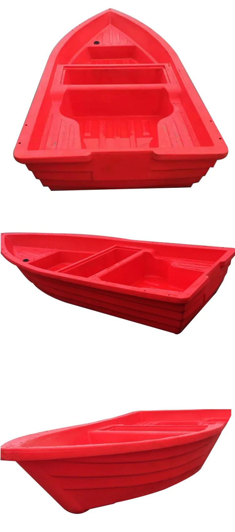 Supply High Quality Orange Small Plastic Fishing Boat For Sale - Buy