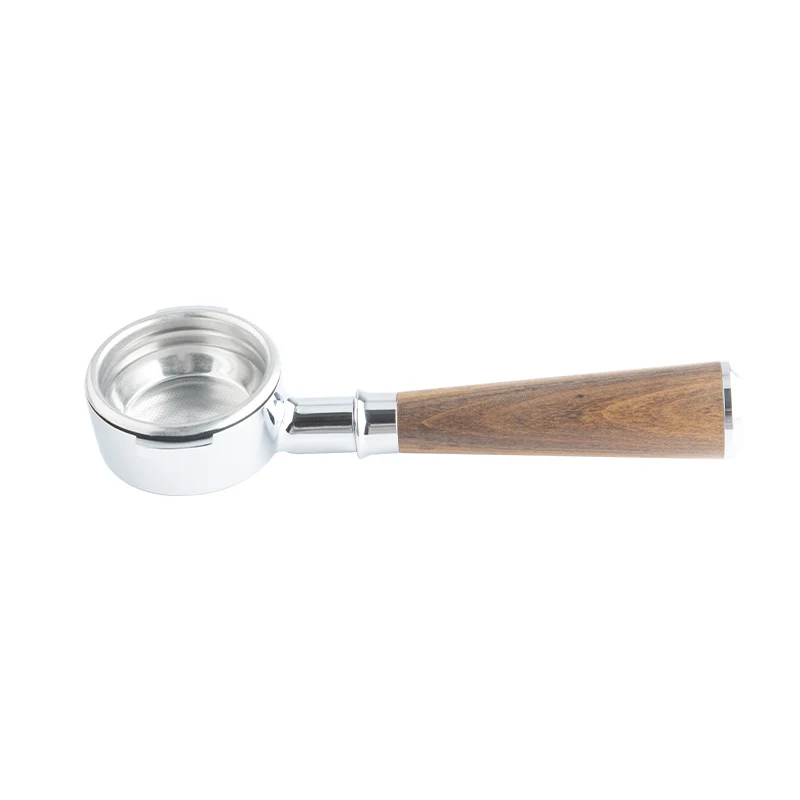 

High quality wholesale colored wooden bottomless Portafilter espresso machine handle, Customizable colors