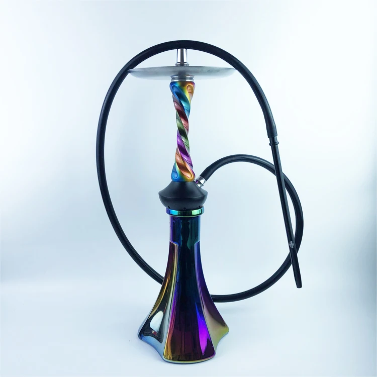 

2021 New Design Alpha Russia Colorful Large Hookah Set Russian Hookah For Shisha Smoking