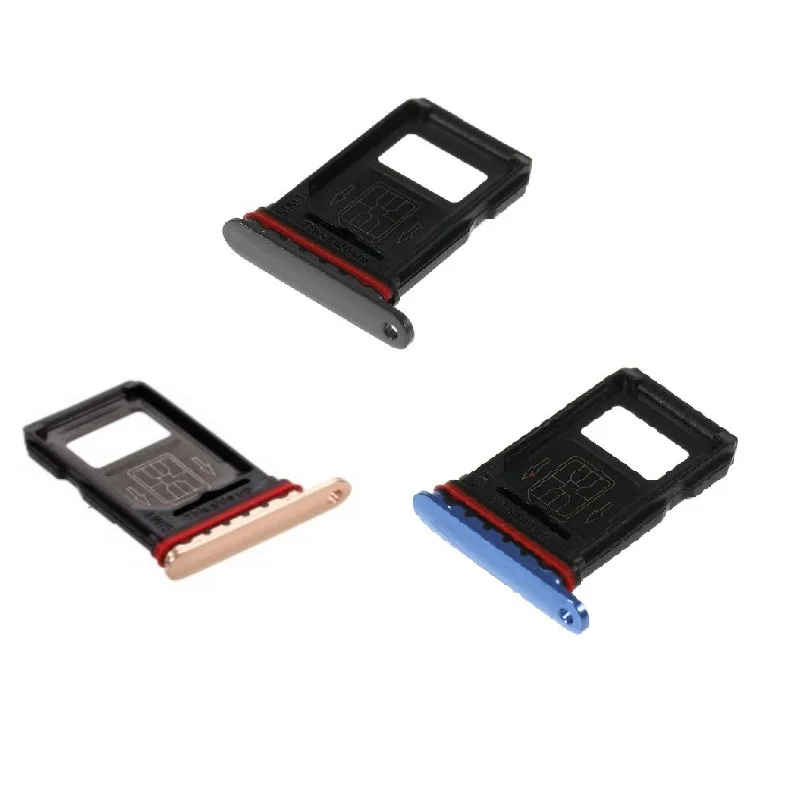 

OEM Dual Sim Version Sim Card Tray Sim Slot Reader Parts for Oneplus 7 Pro Black Blue Gold