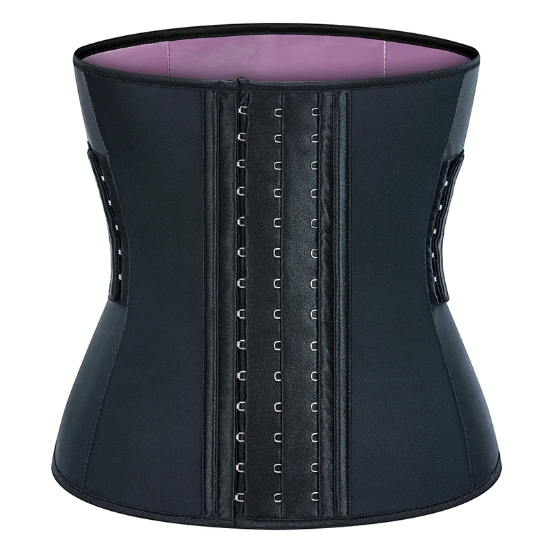

Shaperisfree Unique Design Private Label Ultra Sweat Silver Inner Control Belly Cincher to Lose Weight Corset Waist Belt Shaper, Black, pink, as picture show
