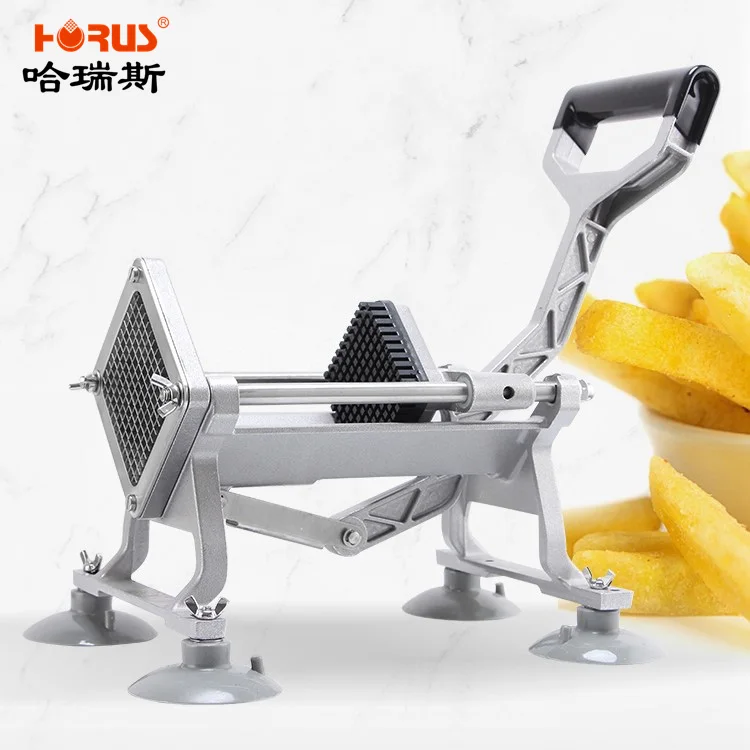 

New Arrival Household Easy Operated Wholesale Vegetable Potato French Fry Cutter Manual, Silver