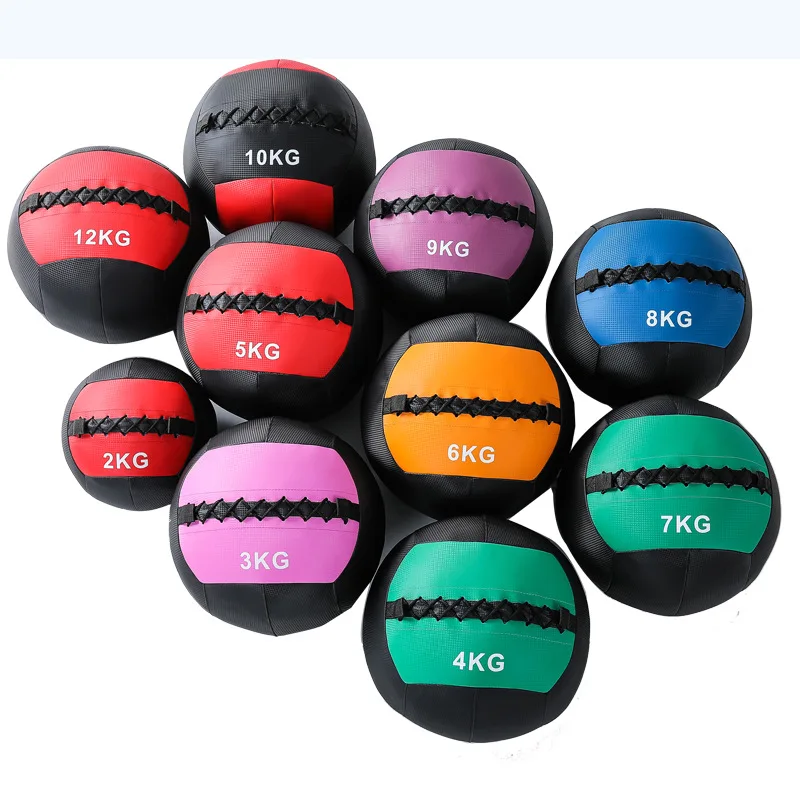 

Gym Fitness Soft Medicine Ball/Cross-Training Wall Balls, Customized color