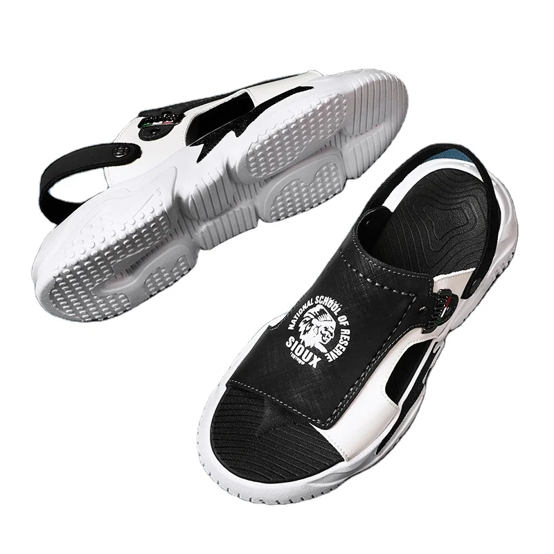 

2021 new summer beach trend sandals ins external sandals for men outdoor hot selling wholesale