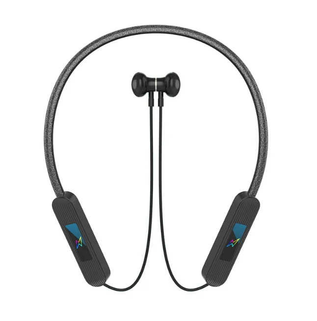

XLS-139 Colorful Led Breathing Neck-mounted Blue tooth Headphone Magnetic Sport Wireless Headset