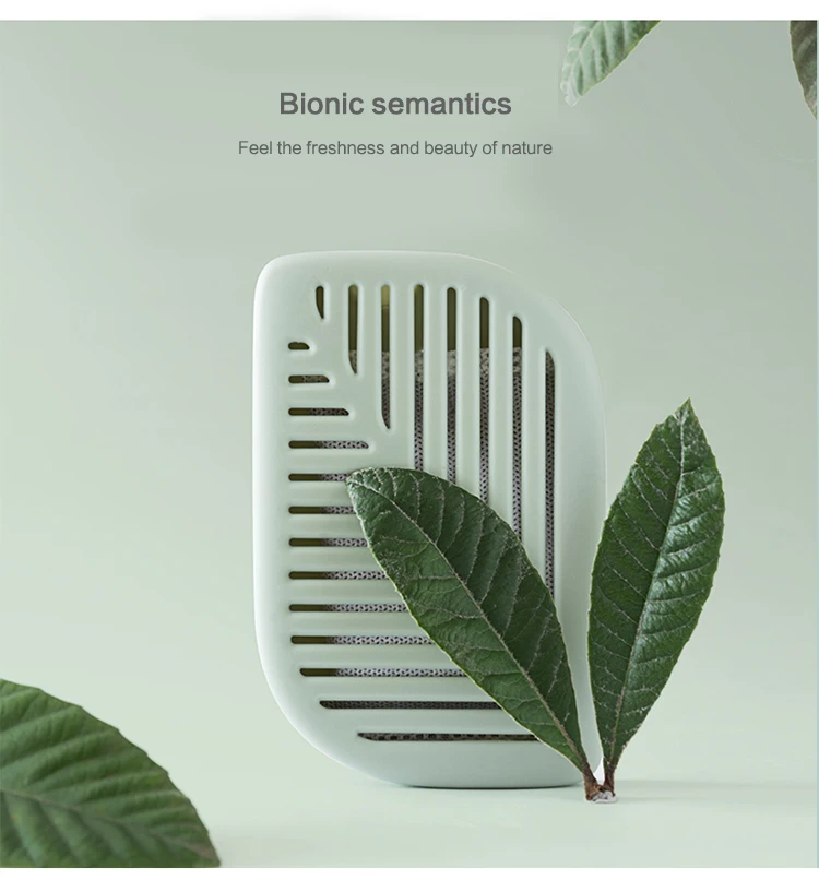 Leaf Shape Refrigerator Deodorant Fridge Odor Eliminator Air Freshener