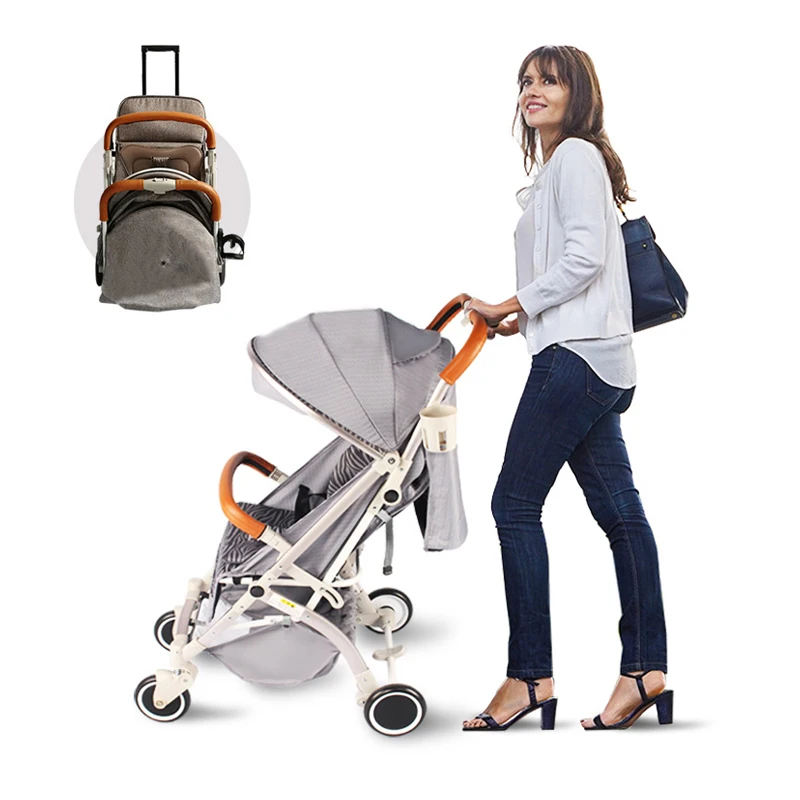 

New Design High Landscape Stroller Baby Pram, European Walkers & Carriers Baby Stroller/