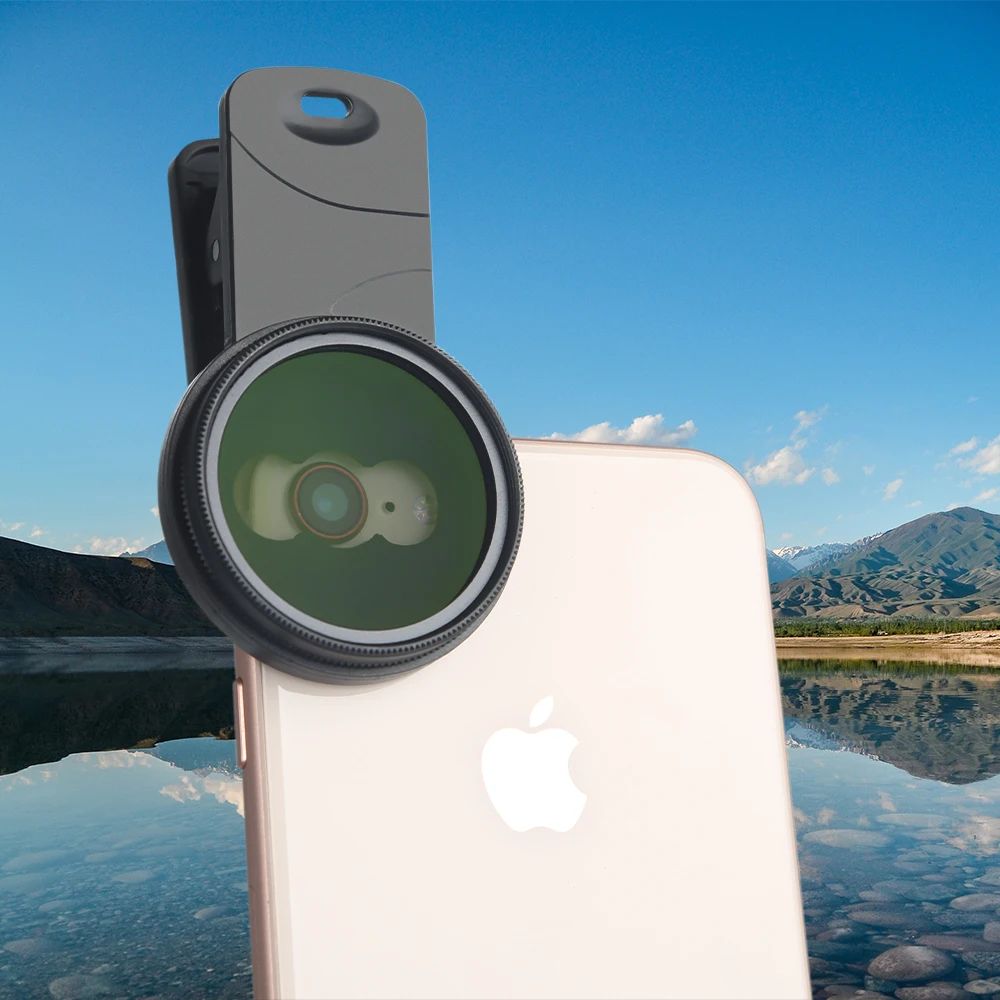 

GiAi 37mm Phone CPL filter with clamp polarizer filter for mobile phone