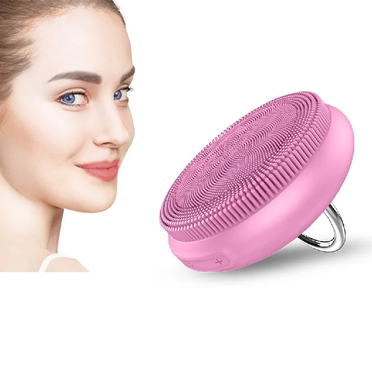 

portable silicone exfoliante facial basting brush facial cleaner limpiador facial silicona