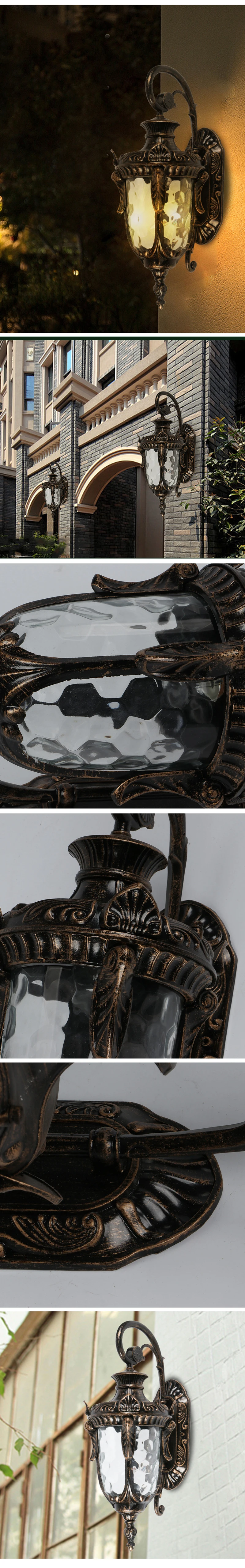 Industrial decoration 12W IP65 waterproof Outdoor led wall lamp wandlamp Up and down wall lamp