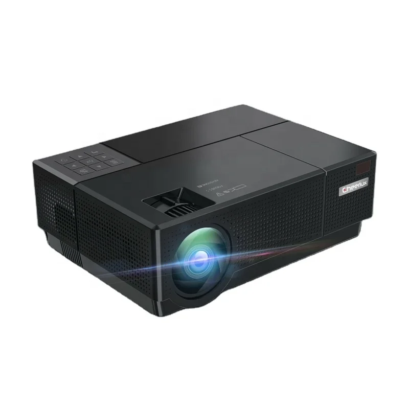 

Full HD 1080p Wifi Projector Mobile Cellphone LED Video Projectors Home Cinema Theater Projector Android Beamer Smart Proyector, White/black