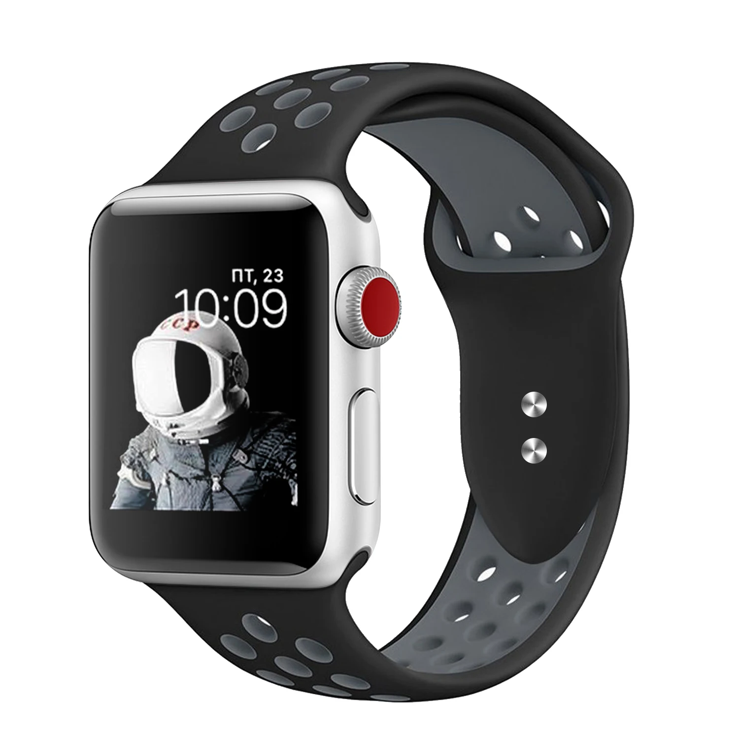 

ShanHai Newest Band For iWatch Bands, Soft Silicone Sport Band Replacement Wristband For iWatch Apple Watch Series 5/4/3 2/1, Multi-color optional or customized